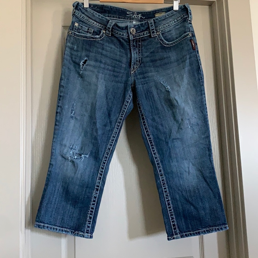 Silver Jeans Capris